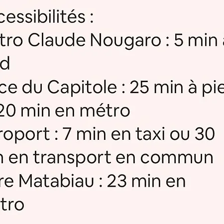 Lägenhet Aux Minimes - 1 - Climatise Toulouse