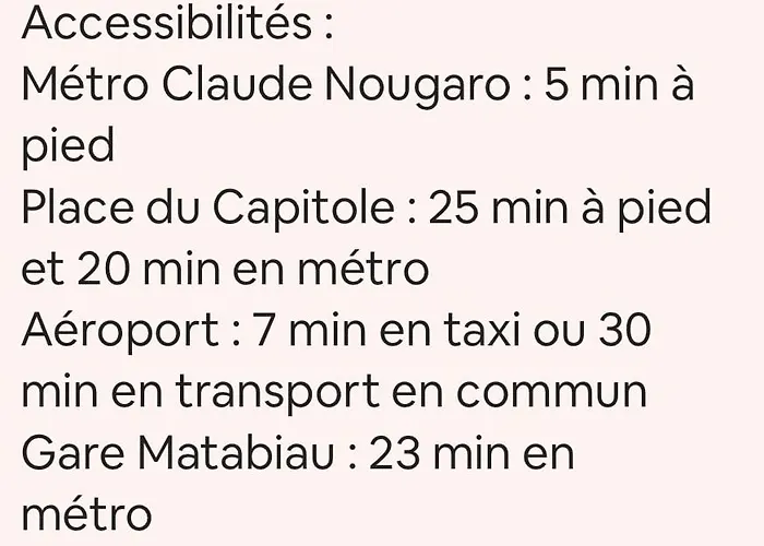 Lägenhet Aux Minimes - 1 - Climatise Toulouse